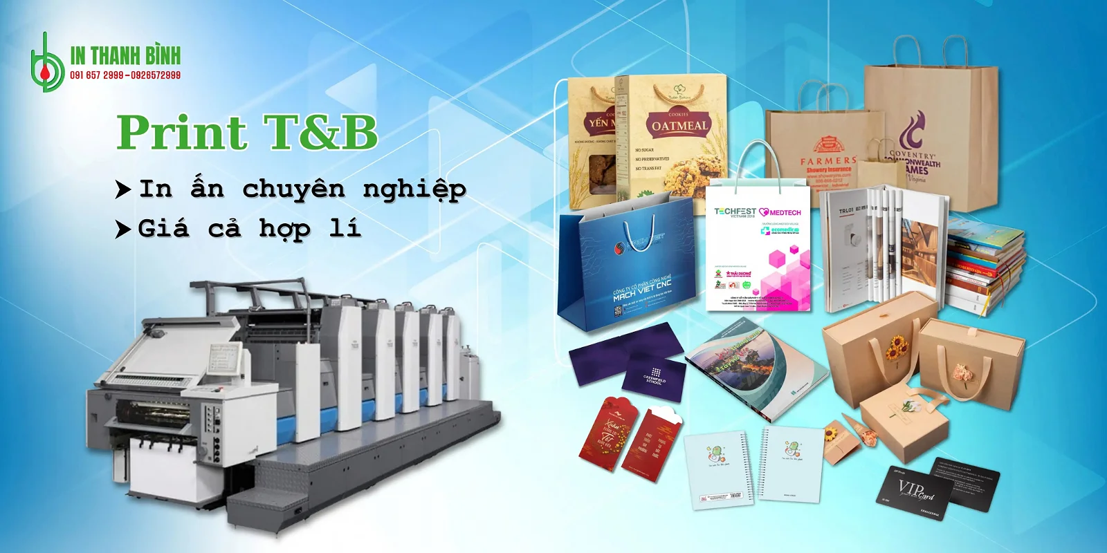 Công Ty TNHH In Mỹ Thuật T&B